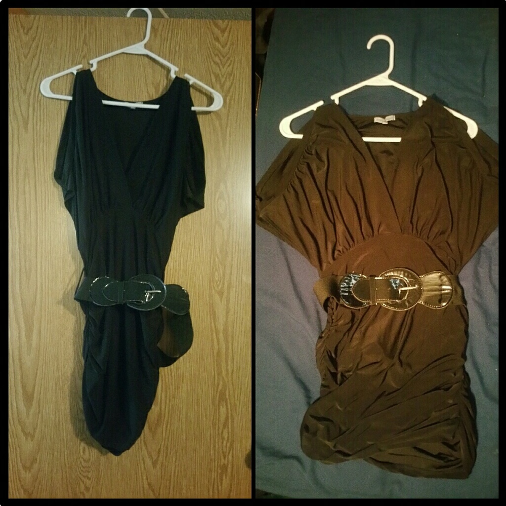 Belted Mini Dress
